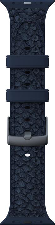 Actual product image Njord Vatn Watch Strap For (40 mm, 41 mm, Vegan Leather, Salmon leather, Stainless steel fastener)