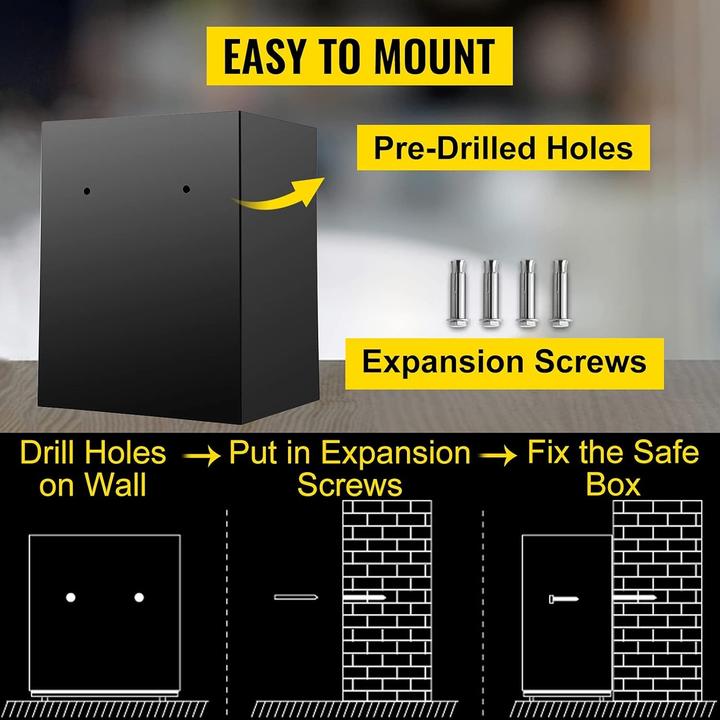 Actual product image Vevor Digital Drop Safe