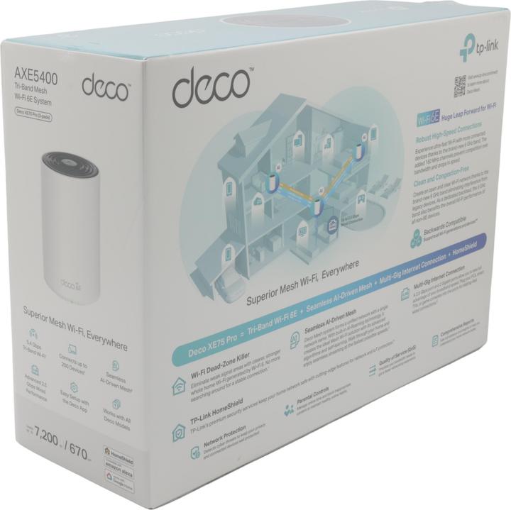Actual product image TP-Link Deco XE75 Pro (3-pack)