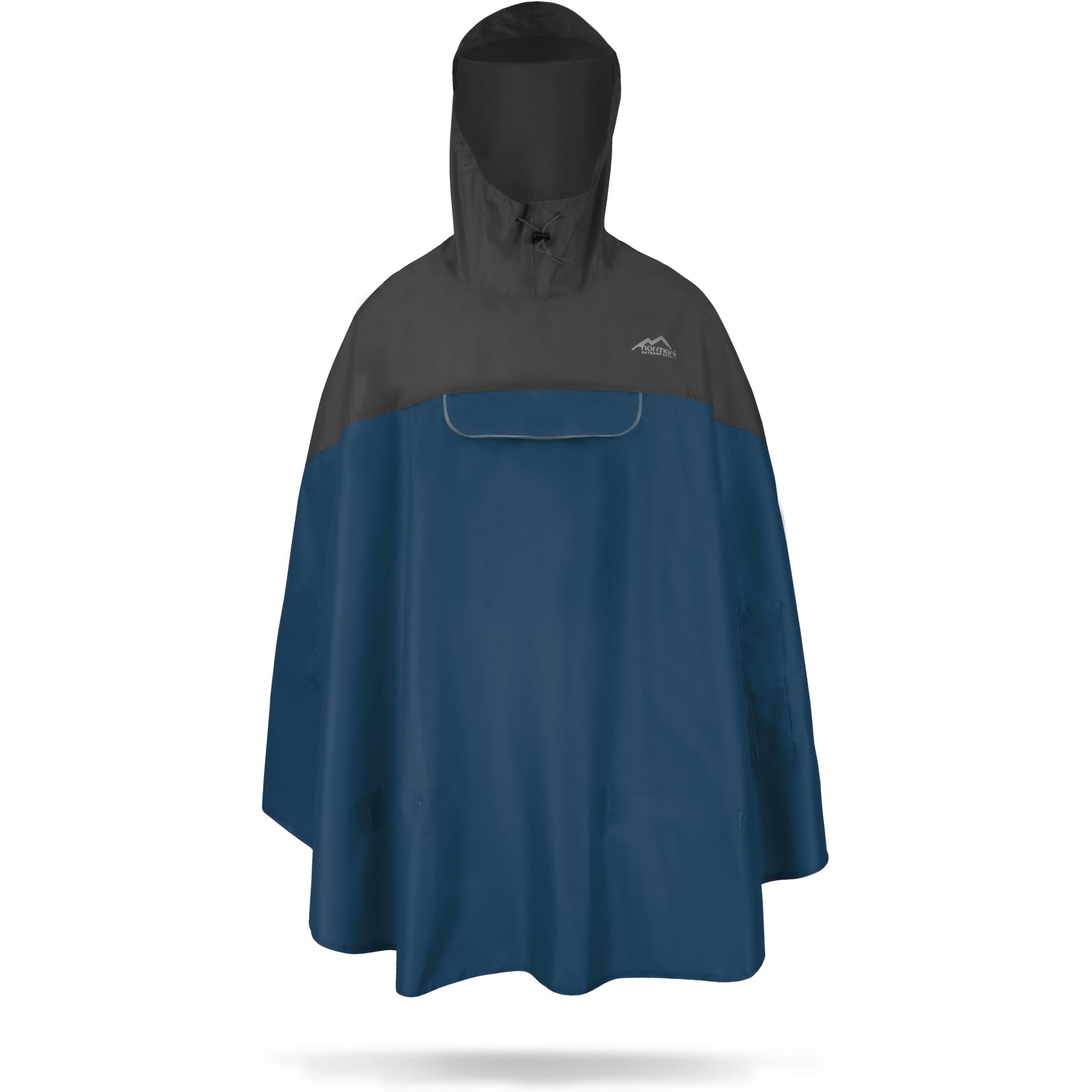 Normani, Unisex, Jacke, Cherrapunji (L, XL), Blau, Schwarz, L, XL