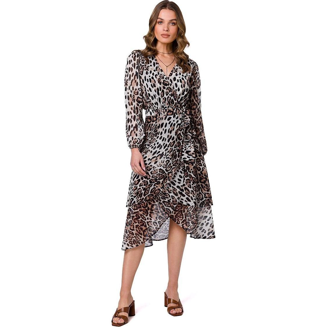 Stylove, Kleider, Alltagskleid, Braun, (XL)