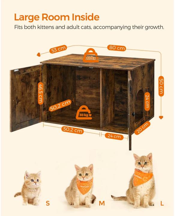 Image du produit Feandrea Mr. Kittens (Bac à litière fermé)