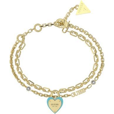 Guess, Armschmuck, Stylish double bracelet All You Need is Love JUBB04206JWYGTQ - Length: 18.5 cm, (18.50 cm)
