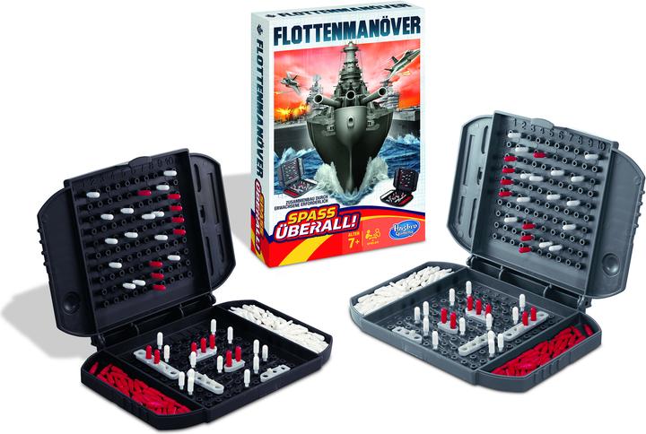 Produktbild Hasbro Gaming Flottenmanöver Kompakt (Deutsch, 2 Spieler)