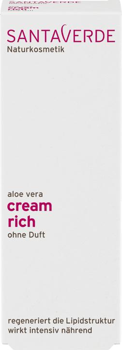 Image du produit SantaVerde Crème riche à l'aloe vera (30 ml, Crème de jour)