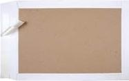 Mailmedia Cardboard back pockets DIN B4 without window white 100 pcs. (100 x)