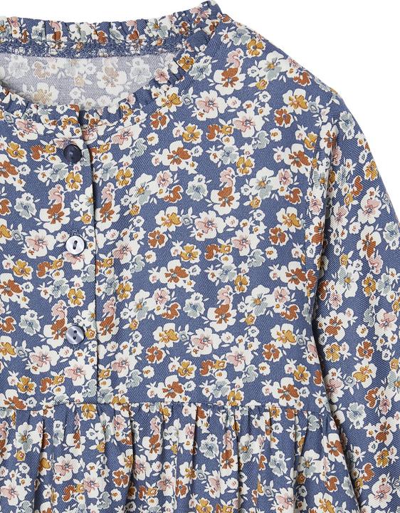 Produktbild Vertbaudet Mädchen Kleid mit Knopfleiste vorn und Printmuster (128)