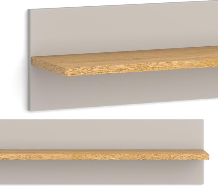 Actual product image VitaliSpa Wandregal Malia, Cashmere-Eiche, 70 x 20 cm