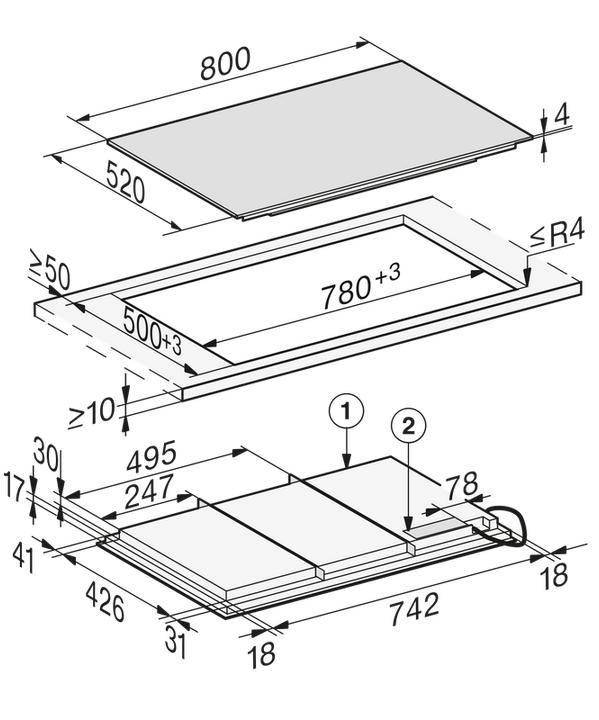Actual product image Miele KM 7878-1 FL Diamond
