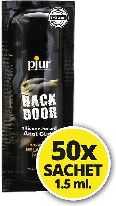 Pjur Back Door - Gleitmittel auf Silikonbasis - 50 Sachets  1.5 ml