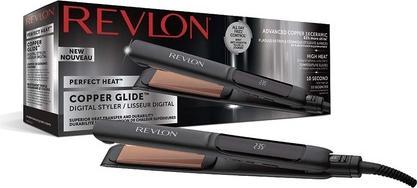 Actual product image Revlon Copper Glide Straightener Warm Black