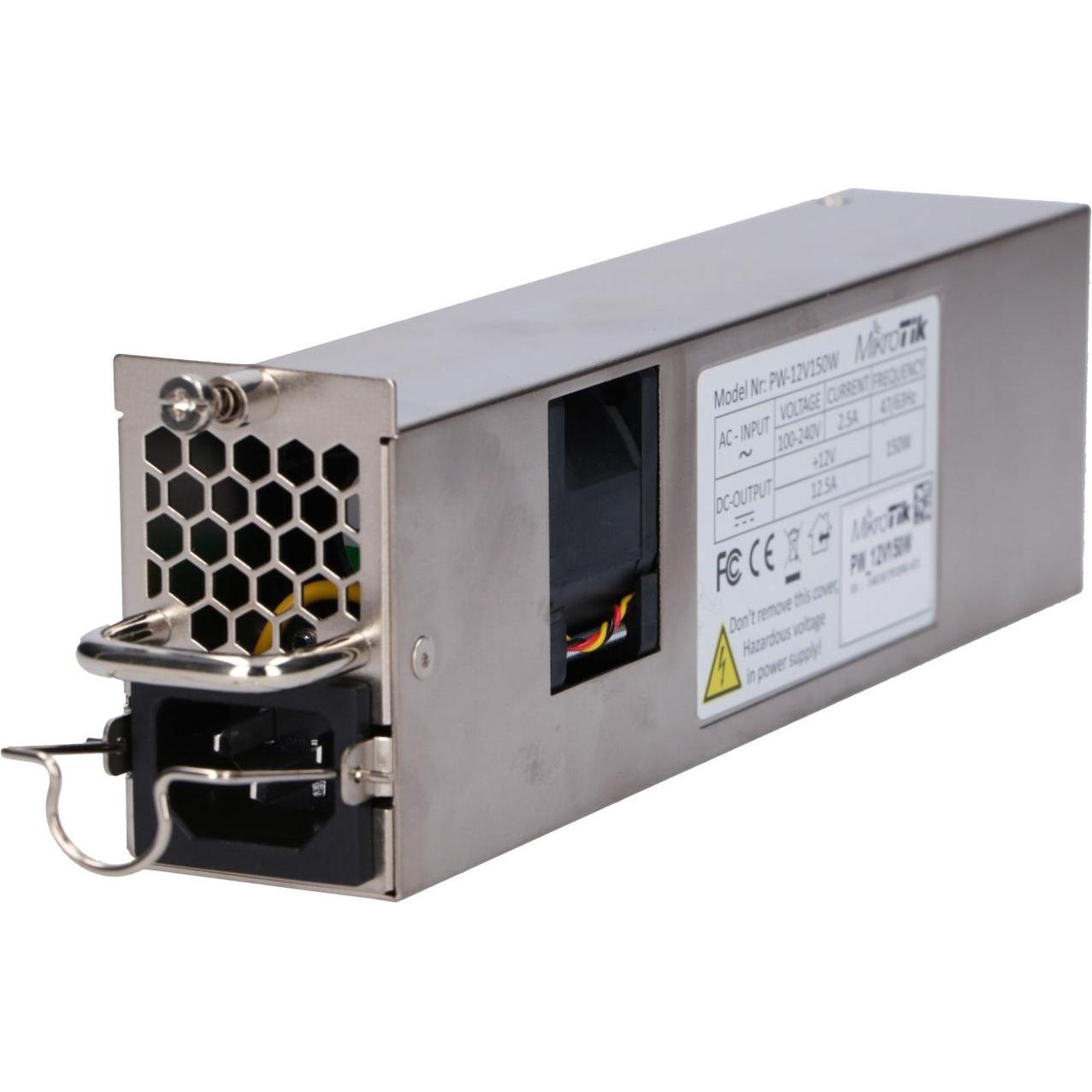 Thumbnail - MikroTik MT 12POW150 HOT SWAP 12V 150W NETZTEIL FÜR CCR1072-1G-8S+, Netzwerkkabel