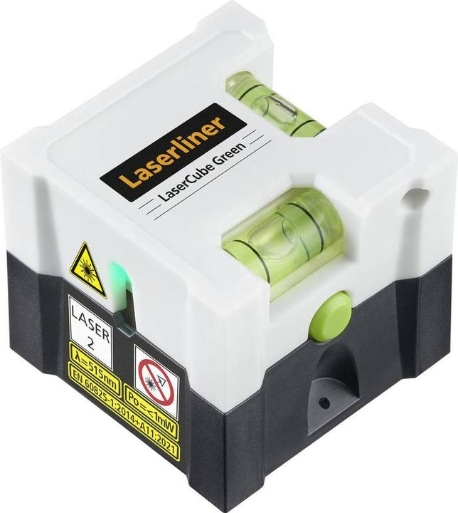 Produktbild Laserliner LaserCube green Linienlaser Reichweite (max.): 10 m