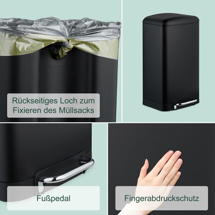 Actual product image Relaxdays Mülleimer 30L (30 l)