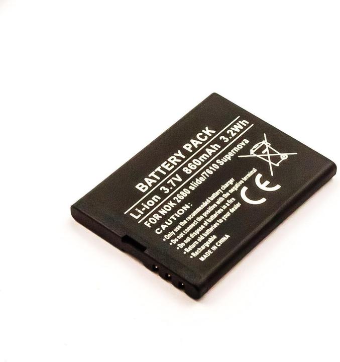 Actual product image AGI Cell phone battery compatible with Nokia X3-02 - Battery - Black - Lithium-Ion (Li-Ion) - 6