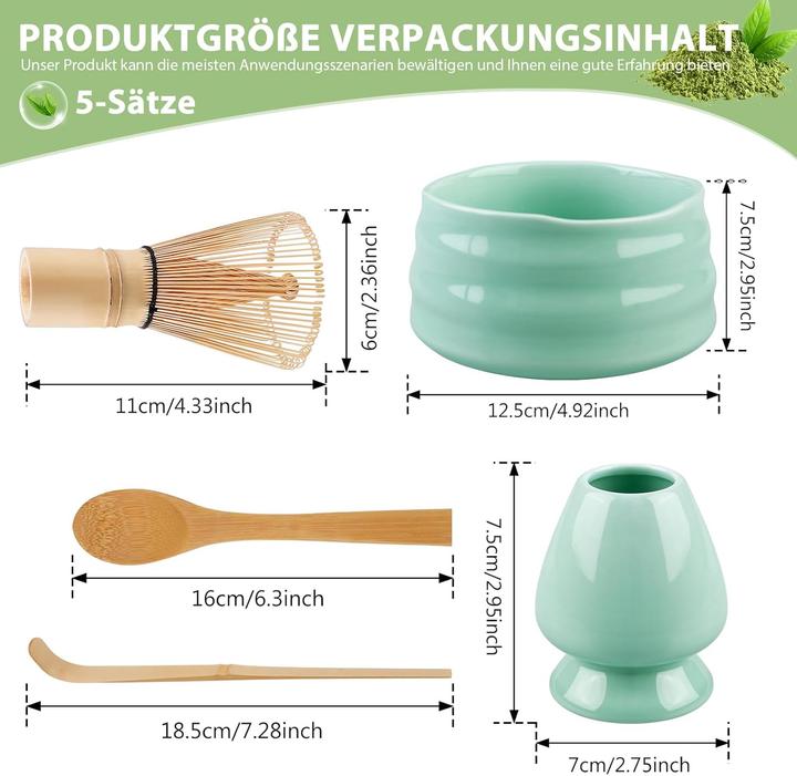 Immagine prodotto Hospaop Matcha Tee Zubereitungsset