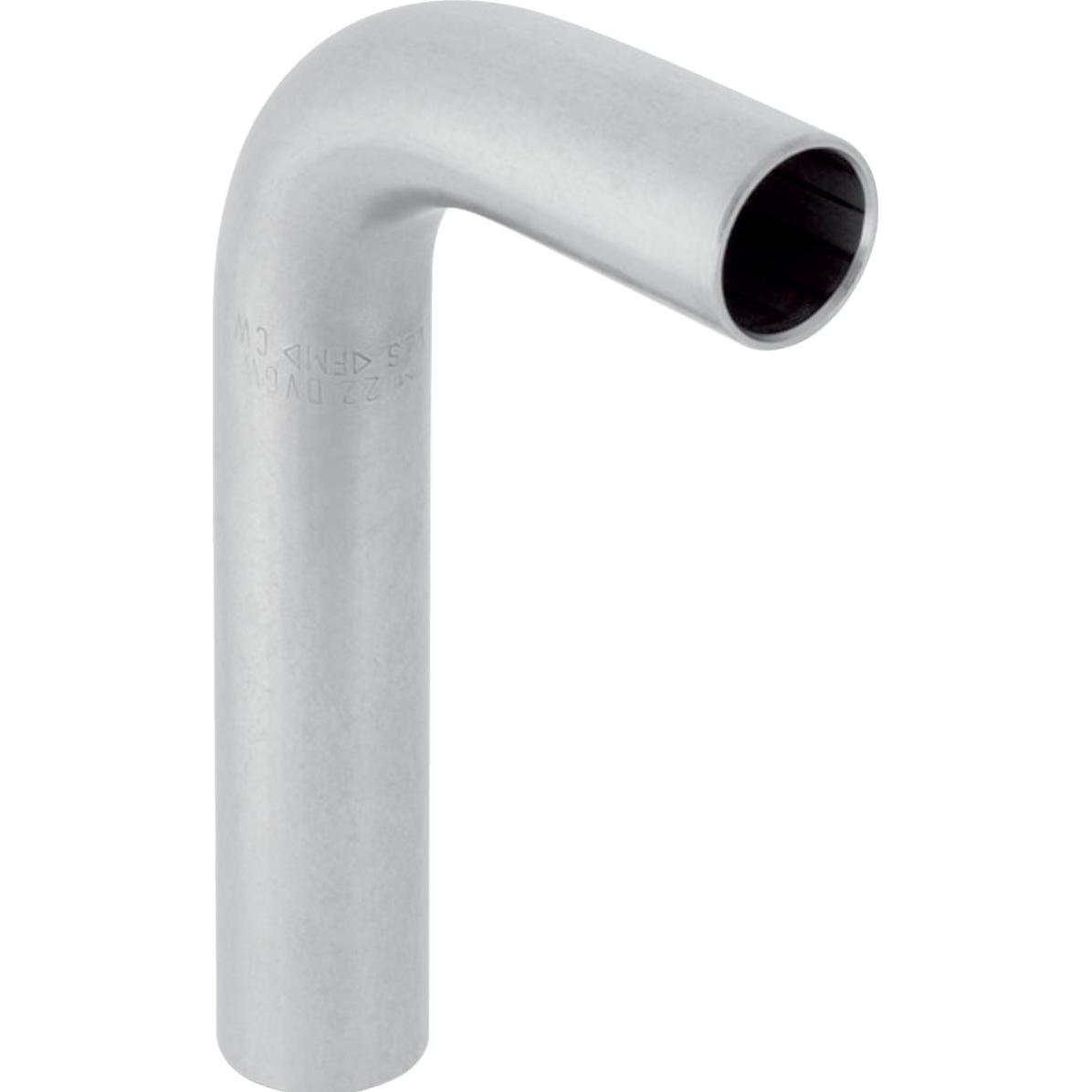 Geberit, Rohrverbindungstechnik, Mapress-Biege-Nippel aus Edelstahl 90° 22 mm (Pressverbindung)
