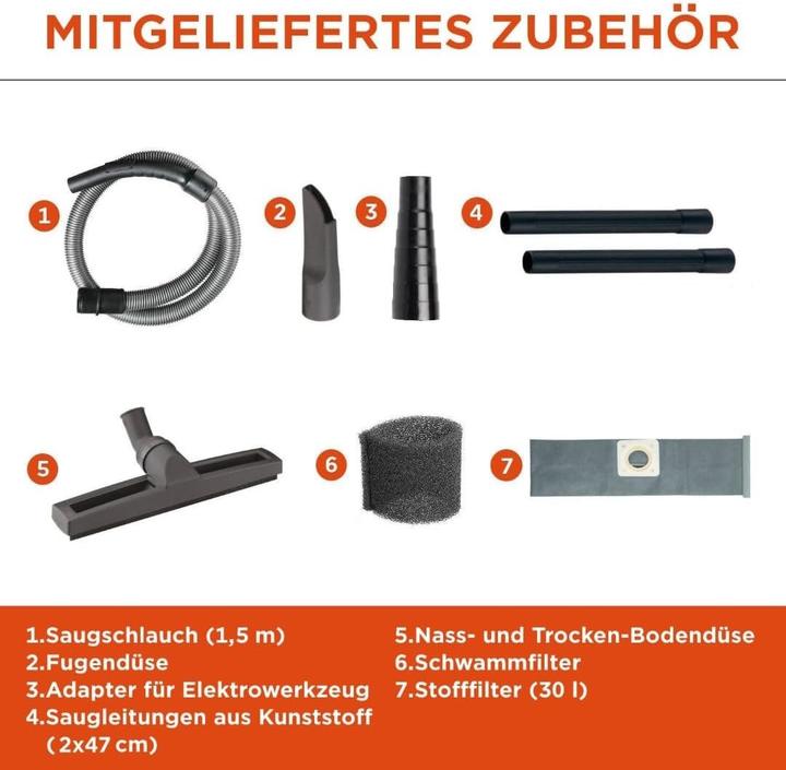 Produktbild Black & Decker BXVC30XTDE (Nass-Trockensauger)