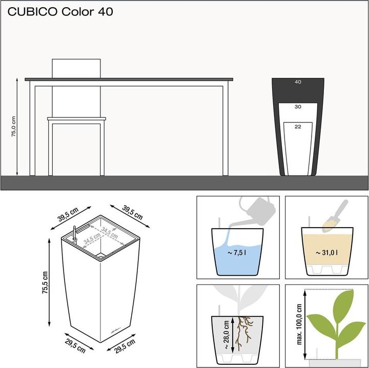 Actual product image Lechuza cubico (39.50 x 39.50 x 75.50 cm)