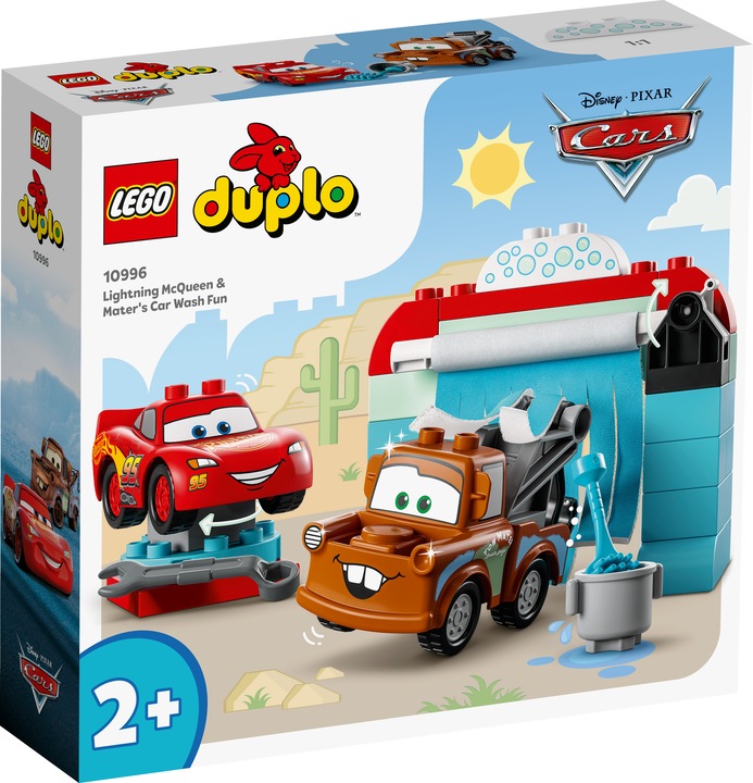 Immagine prodotto LEGO 10996 Saetta McQueen e Cricchetto all'autolavaggio (10996)
