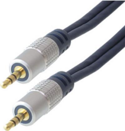 Produktbild Shiverpeaks SP30812-15 Audio-Kabel 15 m 3.5mm Blau - Chrom (SP30812-15) (15 m, AUX Kabel)