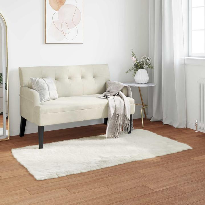Produktbild vidaXL Kunstschaffell Teppich (80 x 150 cm)