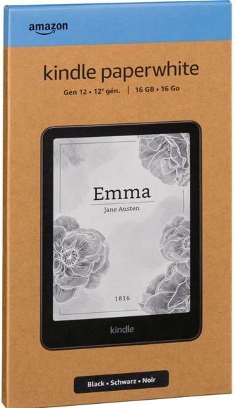 Produktbild Amazon Kindle Paperwhite (2024) 7 eReader - 16 GB, Black (7", 16 GB, Black)
