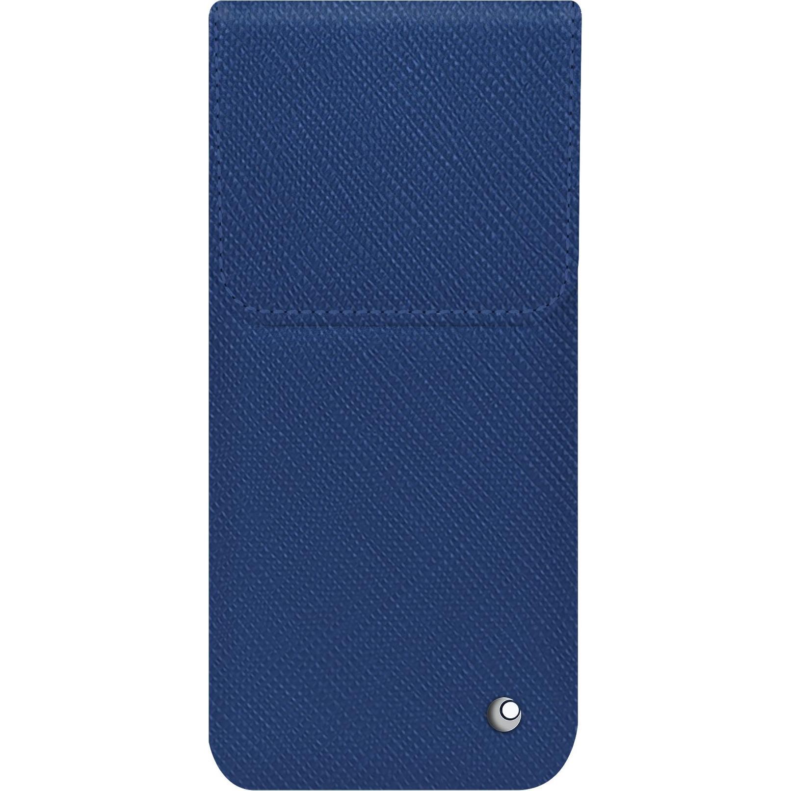 Noreve Lederschutzhülle (Samsung Galaxy S25 Ultra), Smartphone Hülle, Blau