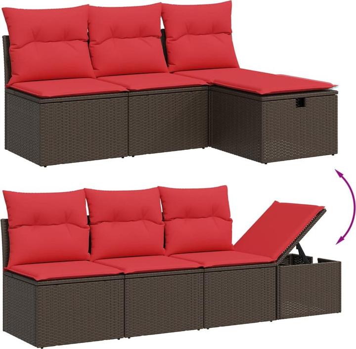 Produktbild vidaXL Garten Sofagarnitur