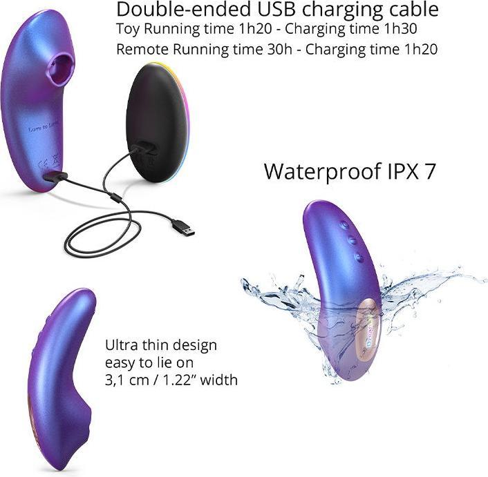Produktbild Love to Love Dreamer - Klitoris-Vibrator - Violett