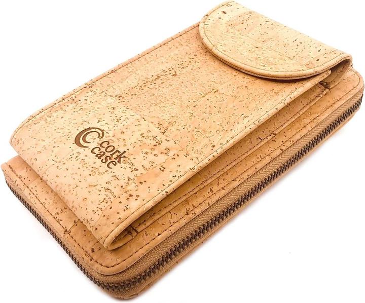 Actual product image Corkcase Wallet with mobile compartment