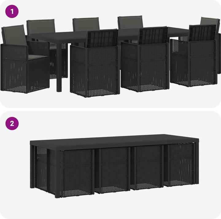 Produktbild vidaXL Modernes Esszimmer-Set