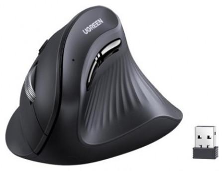 Produktbild Ugreen Mouse Wireless 2.4 GHz & Bluetooth MU008 Black 25444 (Kabellos)