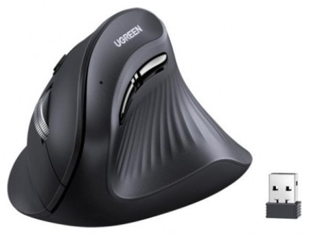 Produktbild Ugreen Mouse Wireless 2.4 GHz & Bluetooth MU008 Black 25444 (Kabellos)