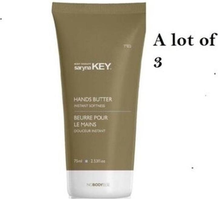 Saryna Key Pure African Shea Damage Repair Hand Butter 75Ml / 2.54 Fl.Oz (75 ml)