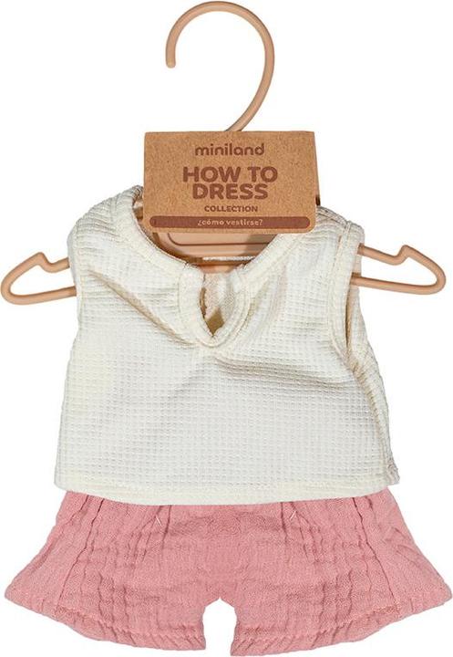 Produktbild Miniland SOMMER-T-Shirt und Hose für 38-cm-Puppe