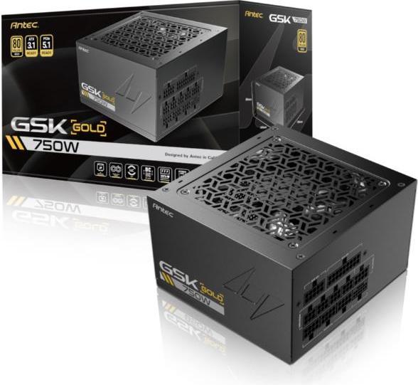 Produktbild Antec ALIMENTATION ATX GSK ATX 3.1 - 750W (NOIR) (750 W)
