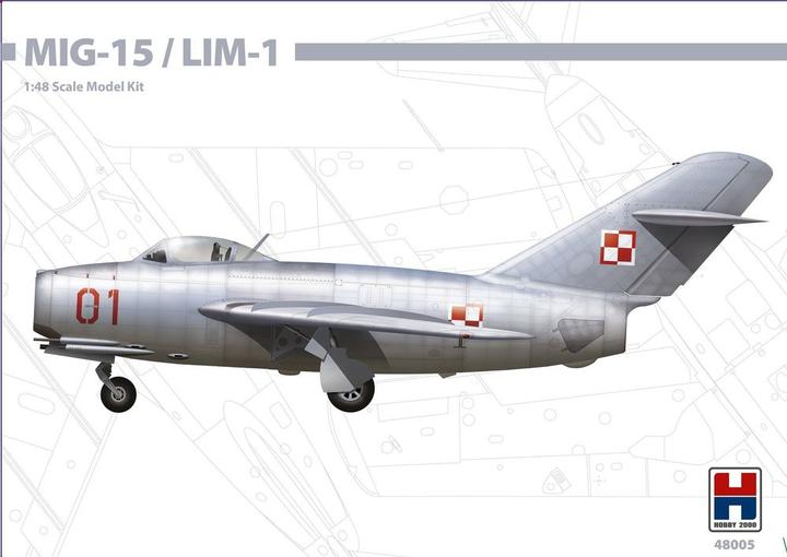 Actual product image Hobby 2000 MIG-15 / LIM-1