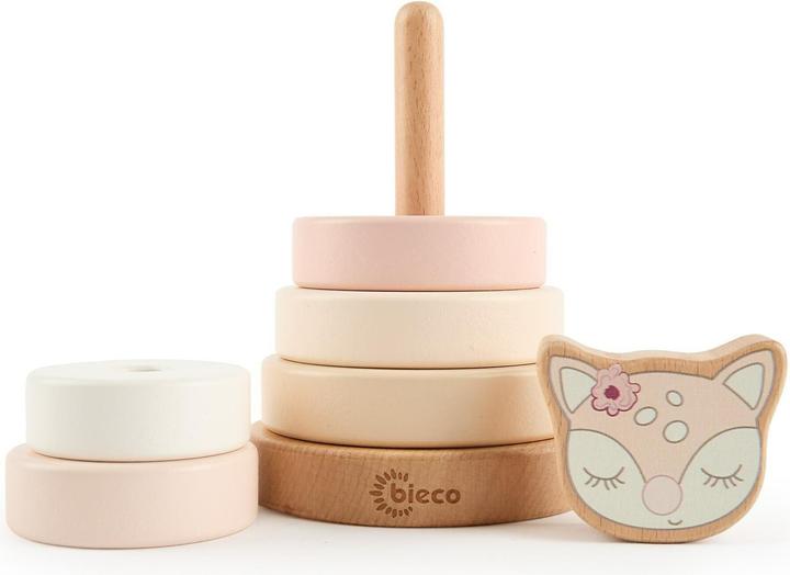 Actual product image Bieco Stacking tower deer Ella