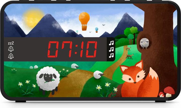 Actual product image Bigben Dual Alarm Clock R16 - Stories
