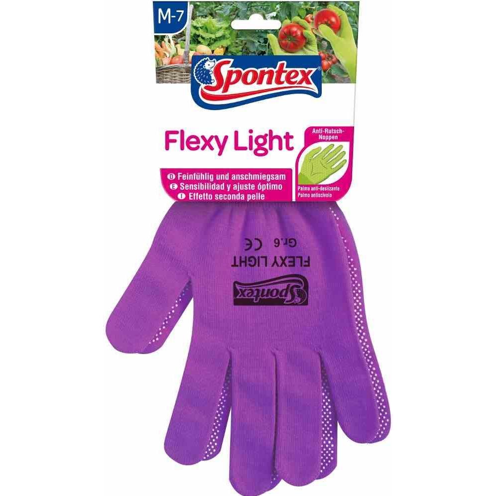 Spontex, Schutzhandschuhe, Gartenhandschuhe, Farbe: sortiert, Grösse: 7, waschbar bis 40 °C (7)