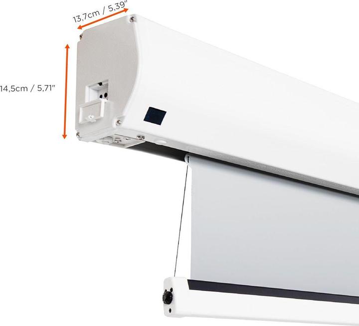 Image du produit Celexon Ecran de projection Motor HomeCinema Plus Tension - CLR UST, 100" blanc (100", 16:9)