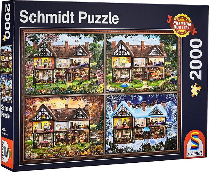 Actual product image Schmidt Spiele Seasons House (2000 pieces)