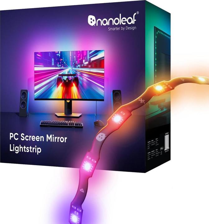 Actual product image Nanoleaf 4D PC Screen Mirror Lightstrip (Multicoloured, 250 cm, Indoor)