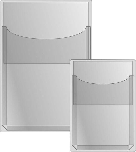 Actual product image Eichner 10 document sleeves self-adhesive transparent (A4, 23 mm, 10 Piece)