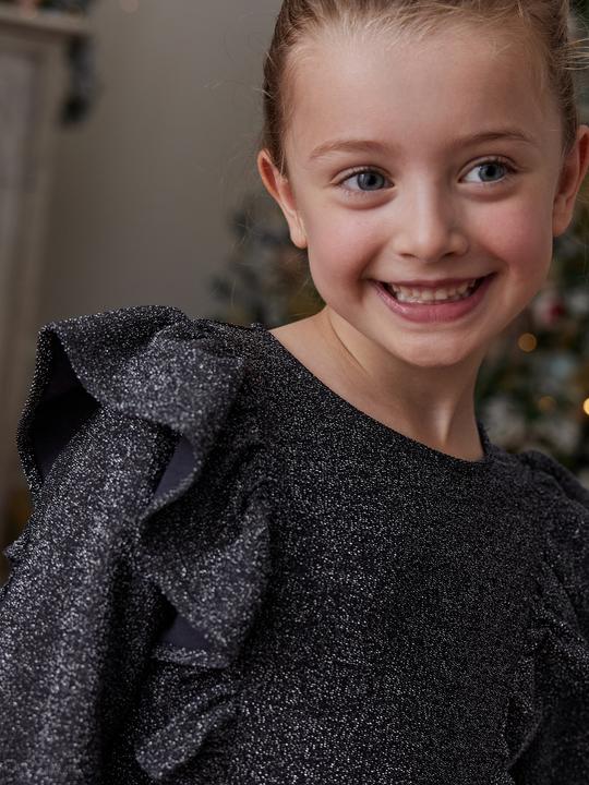 Produktbild Vertbaudet Mädchen Jerseykleid mit Glitzer-Effekt (86)