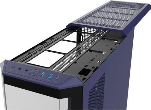 Actual product image Thermaltake "View 600 TG Future Dusk" (ATX, mATX, Mini-ITX)