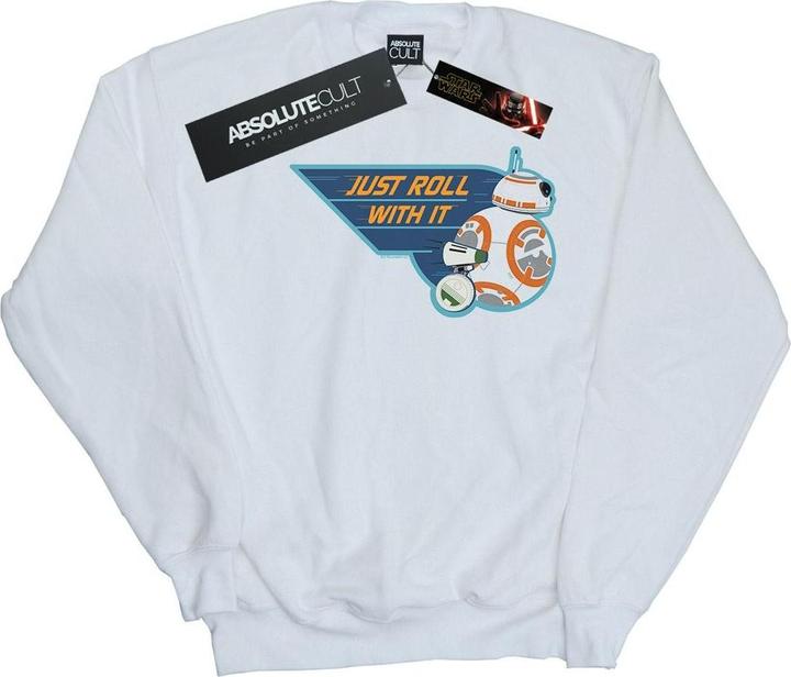 Immagine prodotto Star Wars D-O & BB-8 Just Roll With It Felpa Ragazzi (140, 146)