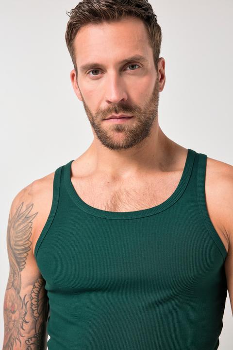 Actual product image JP1880 JP 1880 vests, 2-pack, ribbed jersey, sleeveless, up to 8XL (3XL)