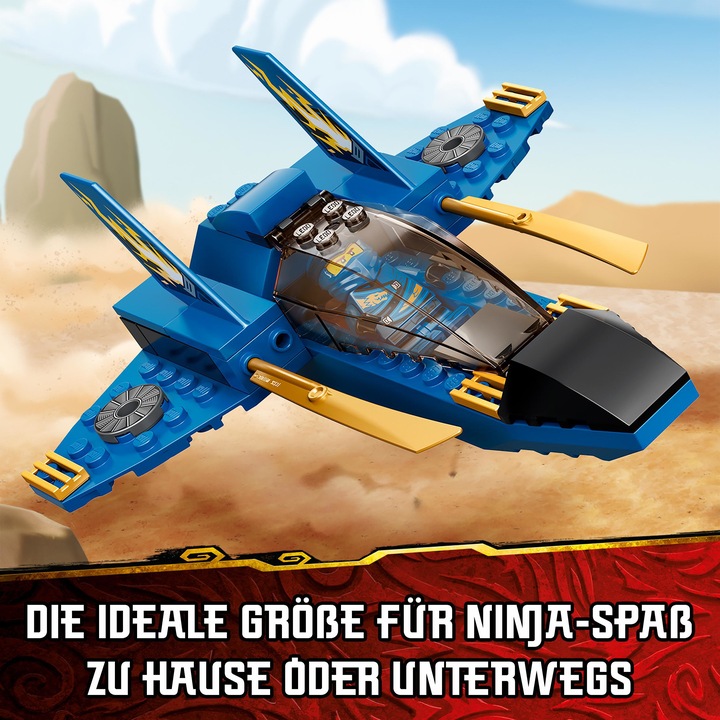 Actual product image LEGO Power struggle with the thunder jet (71703, LEGO Ninjago)
